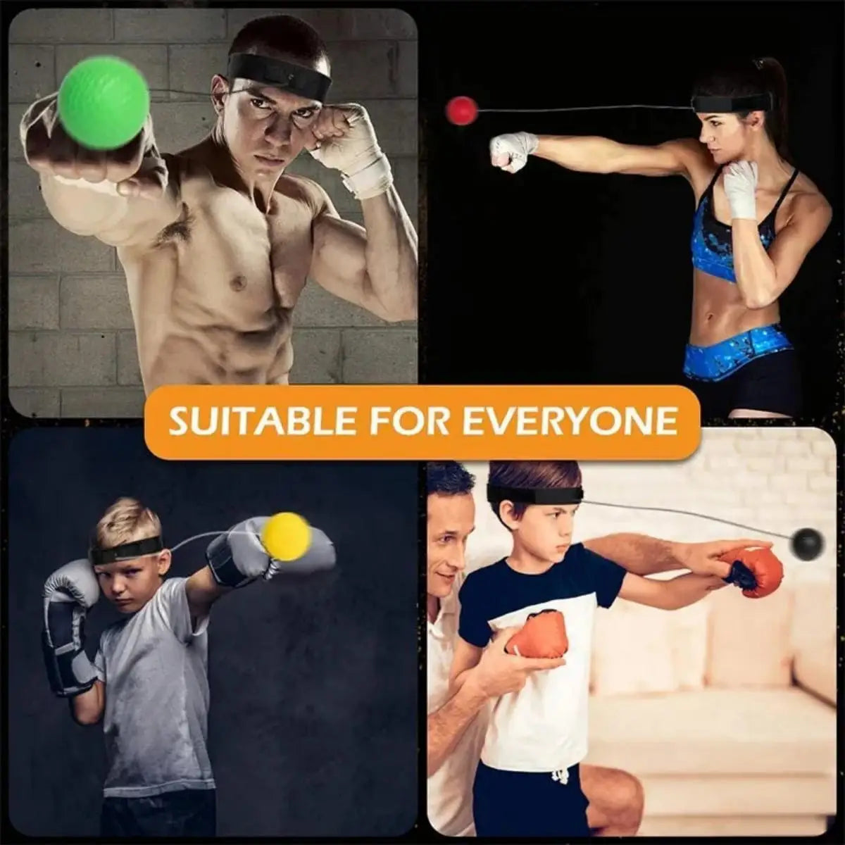 Reflex Pro Boxing Magic Ball Training Set ATHLEXES
