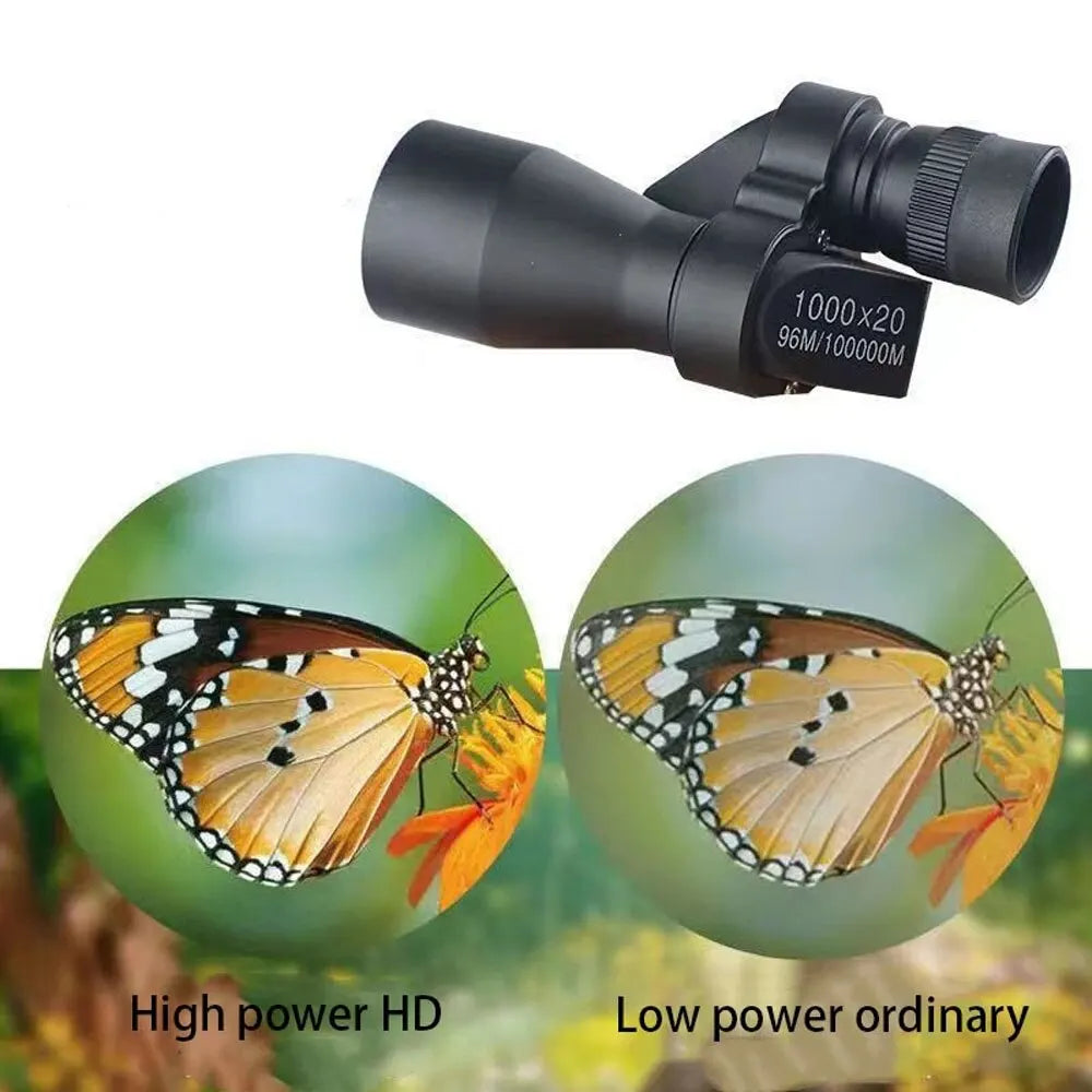 Pocket Zoom HD Monocular for Outdoor Adventures ATHLEXES
