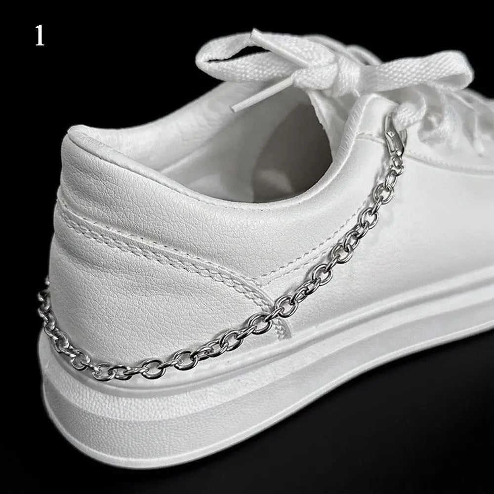 Pearl Charm Metal Shoe Buckle Chain Decorations ATHLEXES