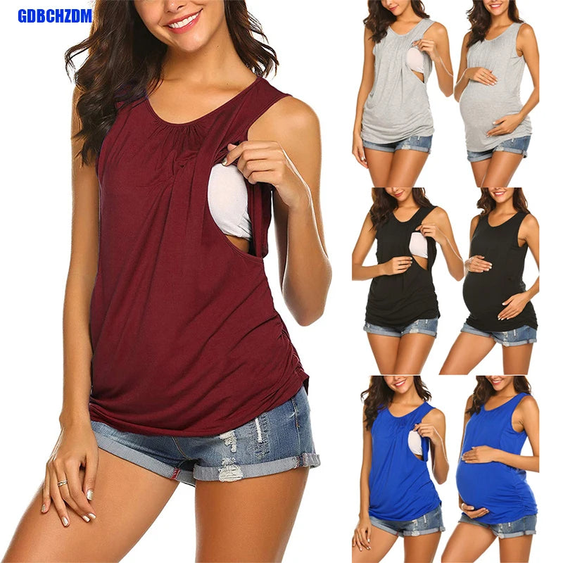 Maternity Comfort Nursing Tank Top ATHLEXES