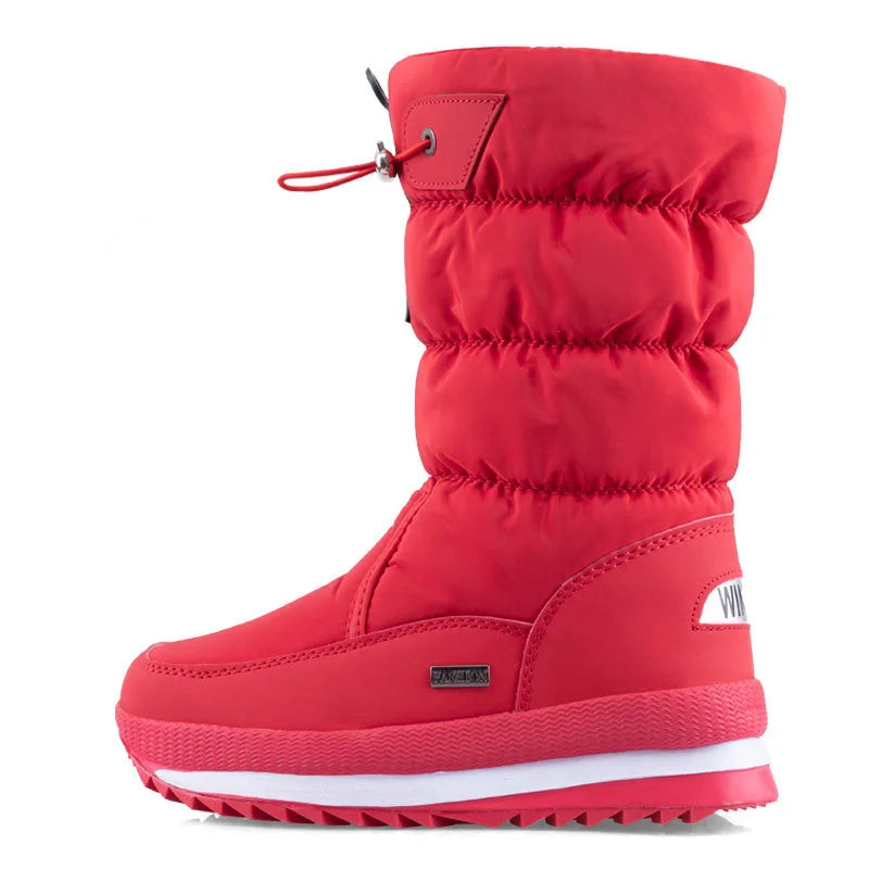 ChicFrost Plush Waterproof Winter Platform Boots ATHLEXES
