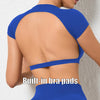BreezeFit Backless Yoga Crop Top for Women ATHLEXES
