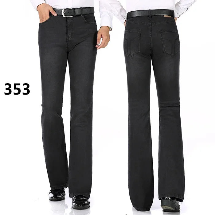 Premium Men's Boot Cut Denim Trousers ATHLEXES