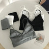 Women's Sports Bra Set Underwear Bra Korean Style Push Up No Steel Ring Bra High Elastic Panty Set ATHLEXES
