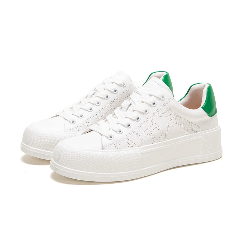 CHCH Women's Comfort Leather Sports Shoes ATHLEXES