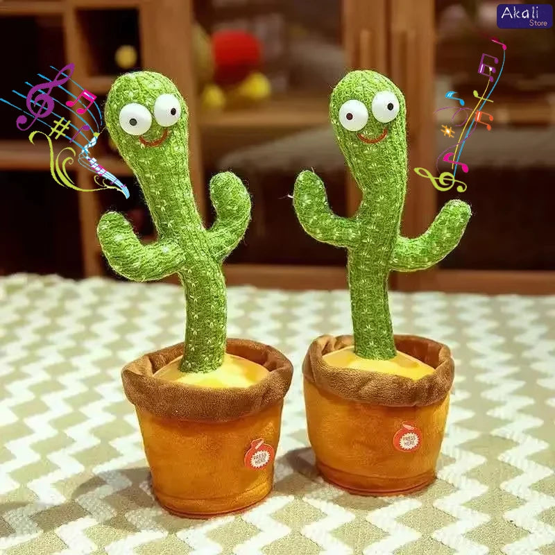 Singing Cactus Toy with LED and 120 Fun Songs ATHLEXES
