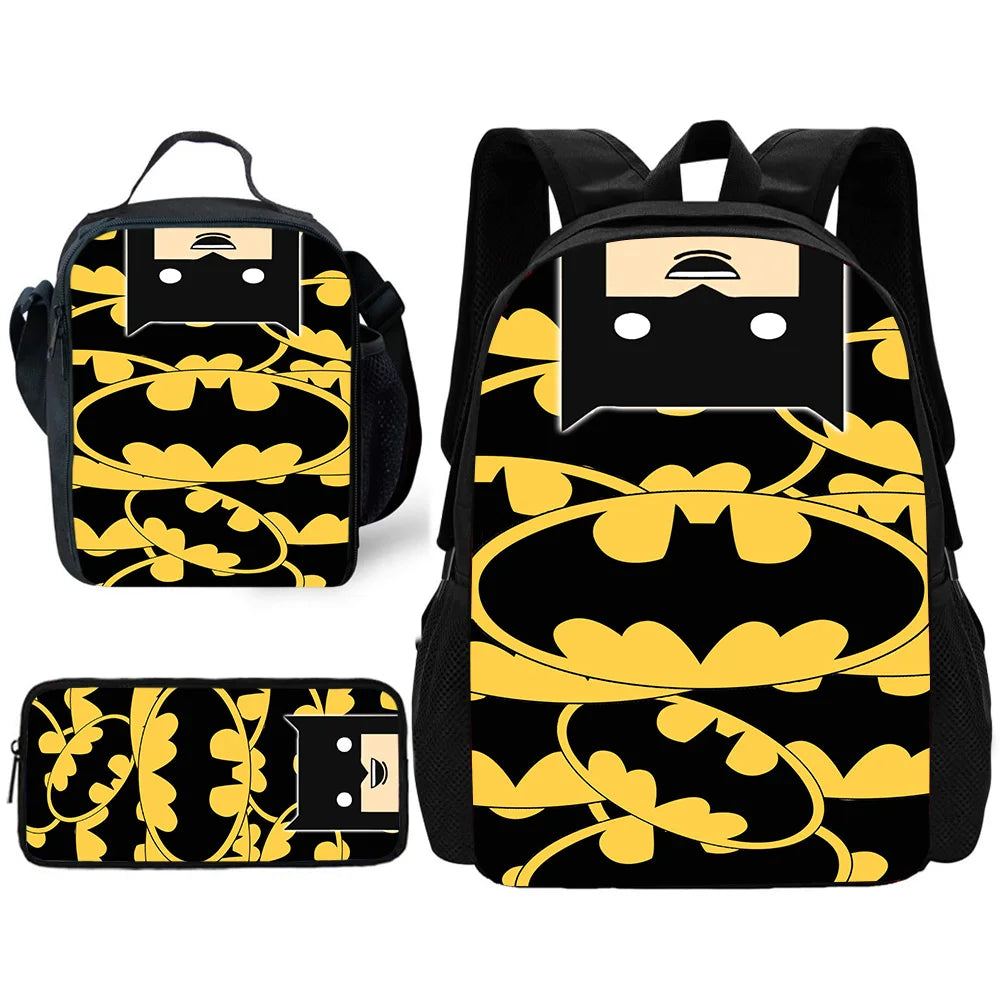 HeroPack Kids Backpack Set with Lunch and Pencil Case ATHLEXES