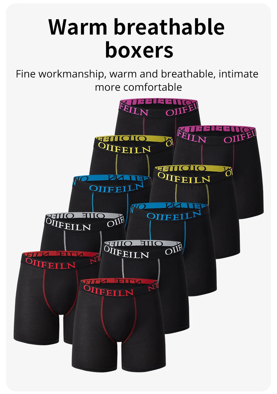 ComfortFit Men's Boxer Briefs Pack ATHLEXES