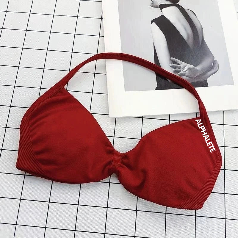 Alphalete Strappy Backless Workout Bra ATHLEXES