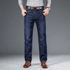 Shan Bao Classic Straight Stretch Denim Jeans ATHLEXES