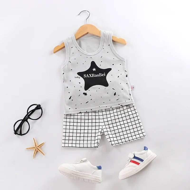 Cotton Comfort Kids Summer Outfit Set ATHLEXES