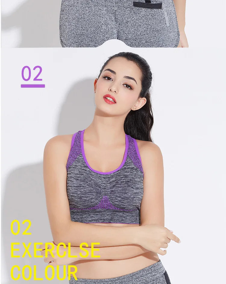 Seamless Support Sports Bra for Active Women ATHLEXES