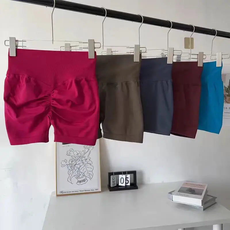 BreatheEasy High-Waist Yoga Shorts ATHLEXES