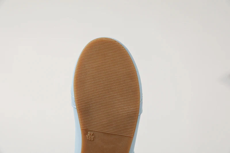 Princess Belle Kids' Mary Jane Leather Flats ATHLEXES