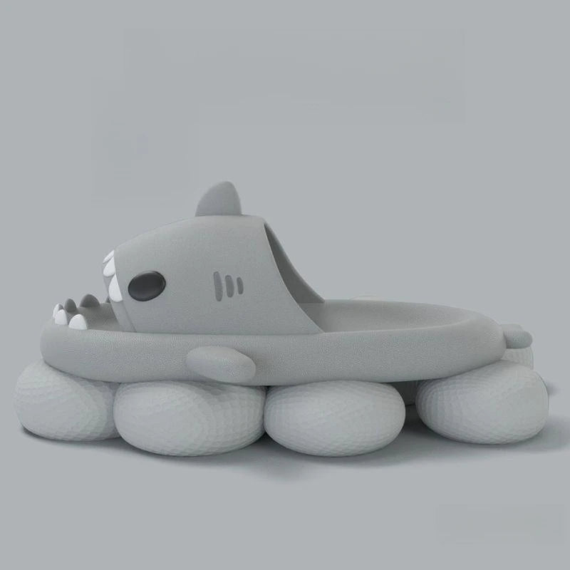 SharkSmile Cute EVA Slippers for Summer Beach Fun ATHLEXES