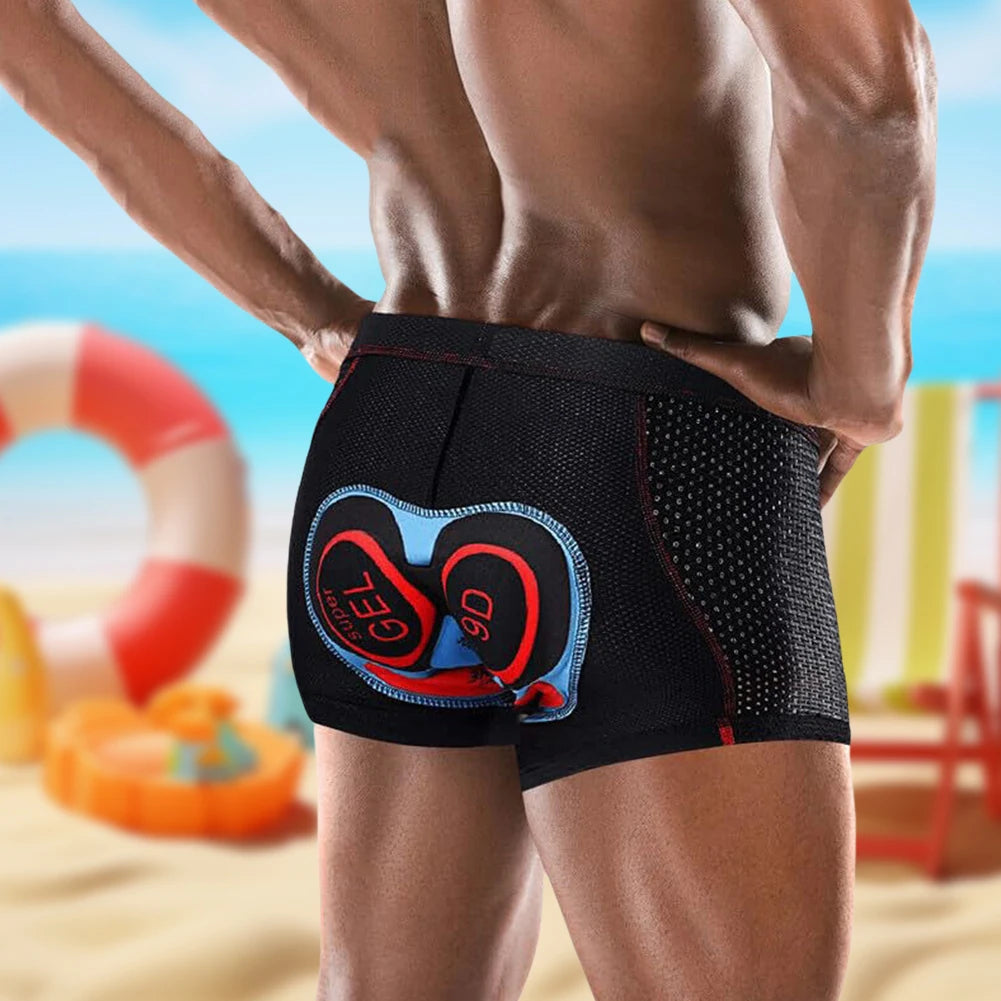 Men's Breathable Gel Pad Cycling Shorts Trousers ATHLEXES