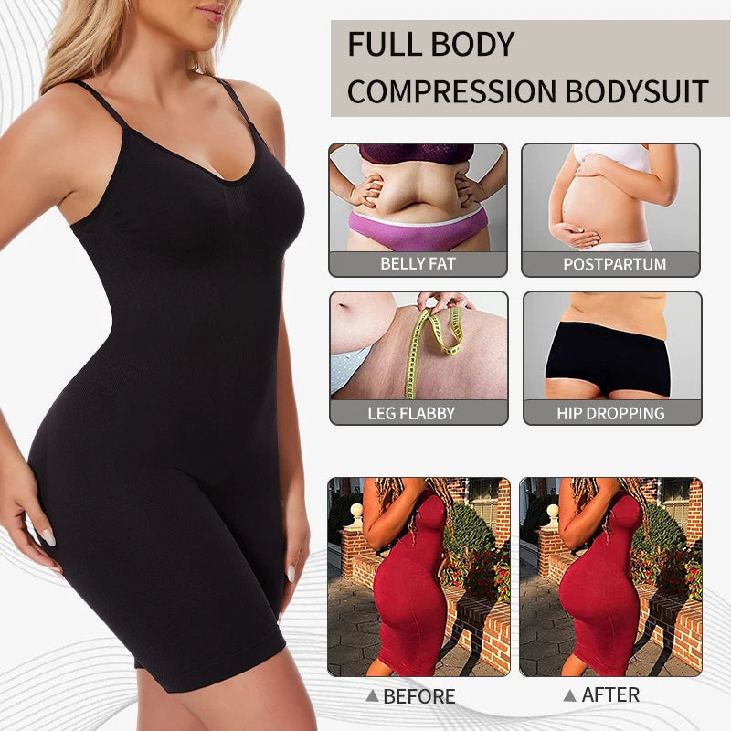 Sculpted Fit Womenâ??s Tummy Control Bodysuit ATHLEXES