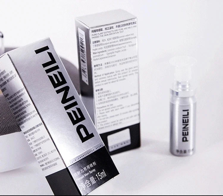 Peineili Premium Delay Spray for Men, 60 Min Boost ATHLEXES