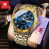 OLEVS Luxury Diamond Quartz Watch for Men ATHLEXES