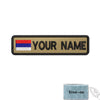 Custom 10cm Flag Patch Badge - Iron On or Hook Loop ATHLEXES