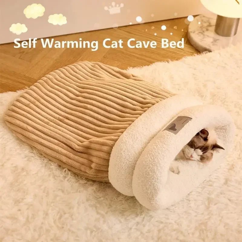 Soft Plush Cat Sleeping Bag ATHLEXES