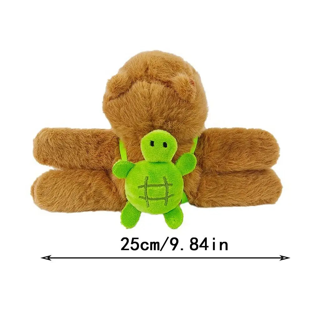 Capybara Plush Slap Bracelet Toy for Kids ATHLEXES
