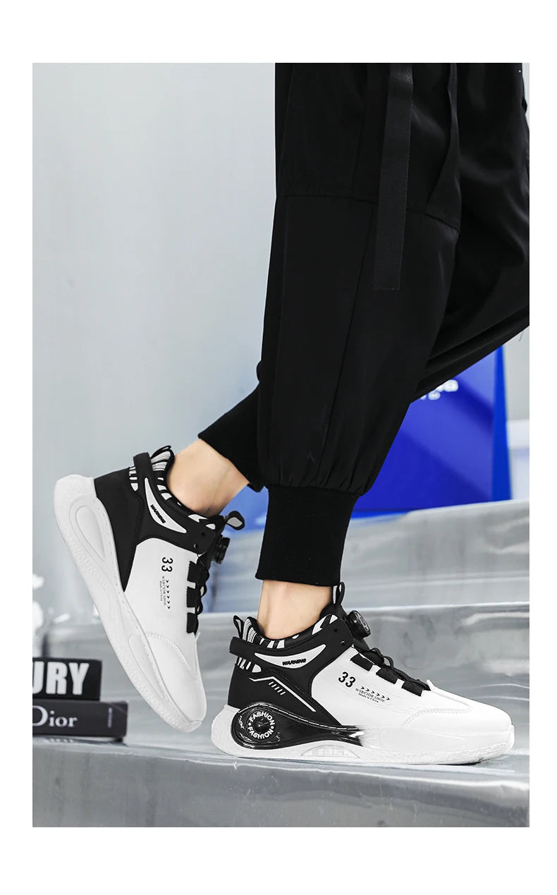 Comfy Rotating Buckle Mens Sneakers for Outdoor Adventures ATHLEXES