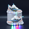 GlowStep Kids LED Cartoon Sneakers ATHLEXES