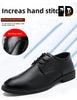 Men's Leather Shoes Business Casual Shoes British Style Youth Marriage Shoes Breathable Summer EVA Insole PVC Upper Shoes ATHLEXES