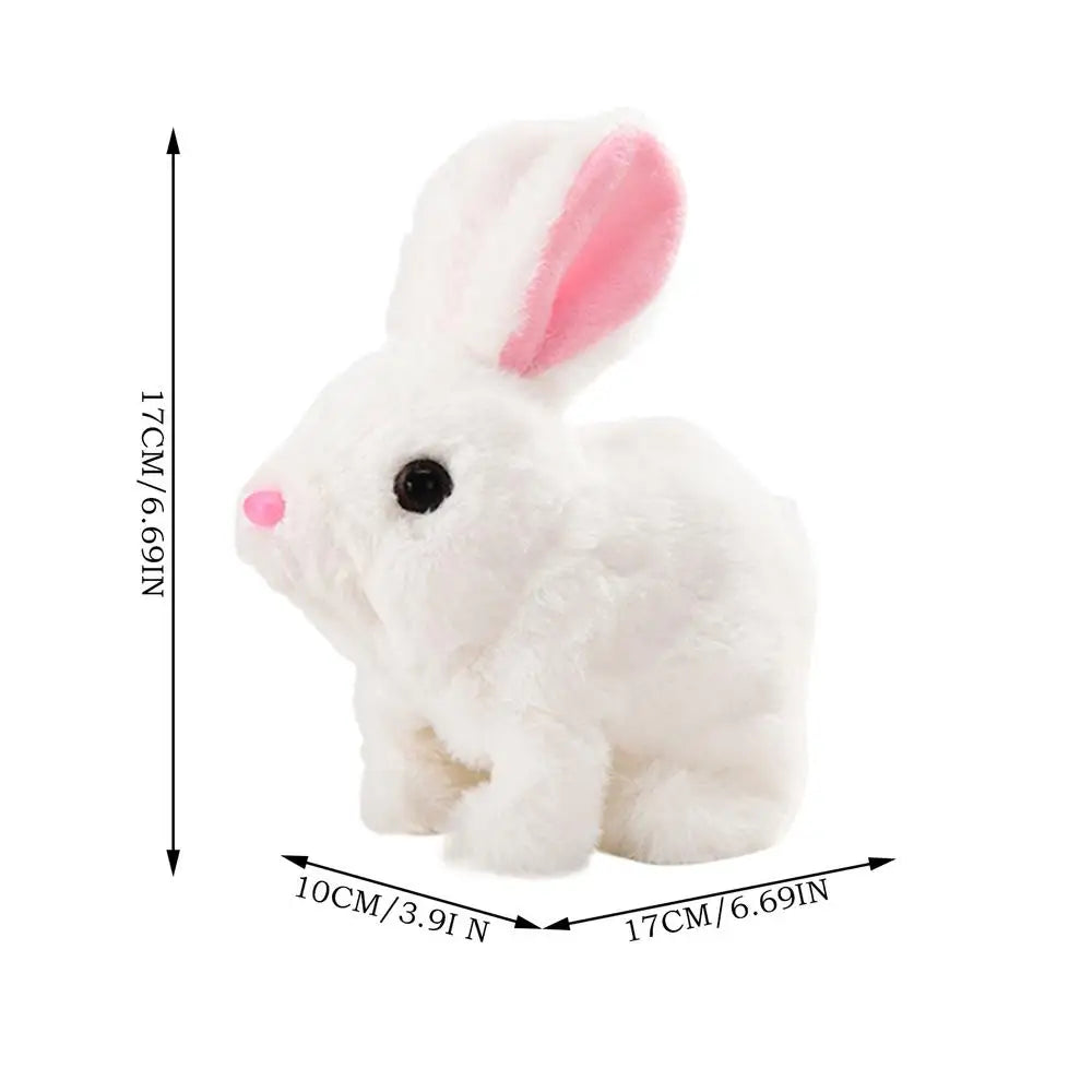 Interactive Plush Bunny Toy with Sound and Movement ATHLEXES