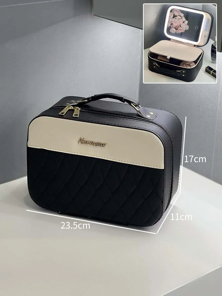 LumiCase LED Makeup Bag with Mirror ATHLEXES
