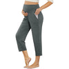 ComfortFit Maternity Yoga Capris with Pockets ATHLEXES