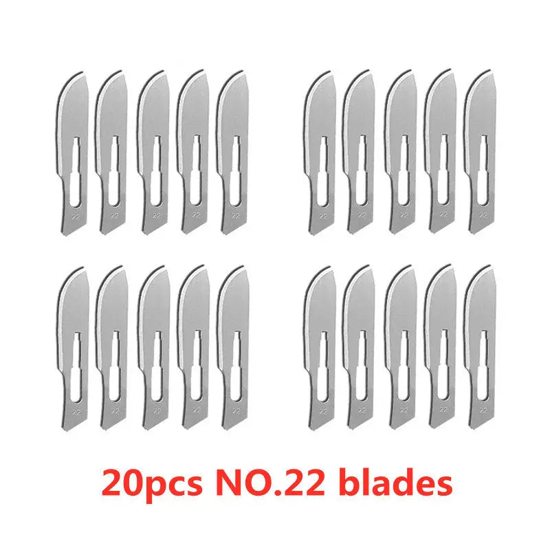 PrecisionCut Sterile Surgical Blades Set for DIY ATHLEXES