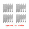 PrecisionCut Sterile Surgical Blades Set for DIY ATHLEXES