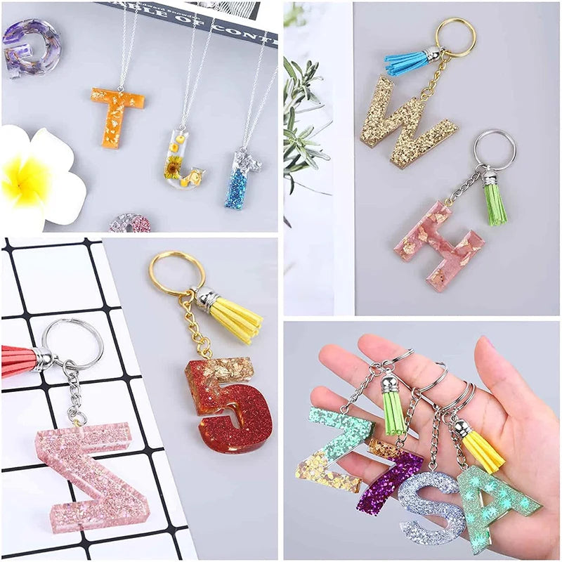 ChicLetter Epoxy Resin Mold for Custom Jewelry ATHLEXES