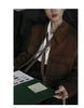 Korean Minimalist Oversized Button-Up Shirt for Women ATHLEXES