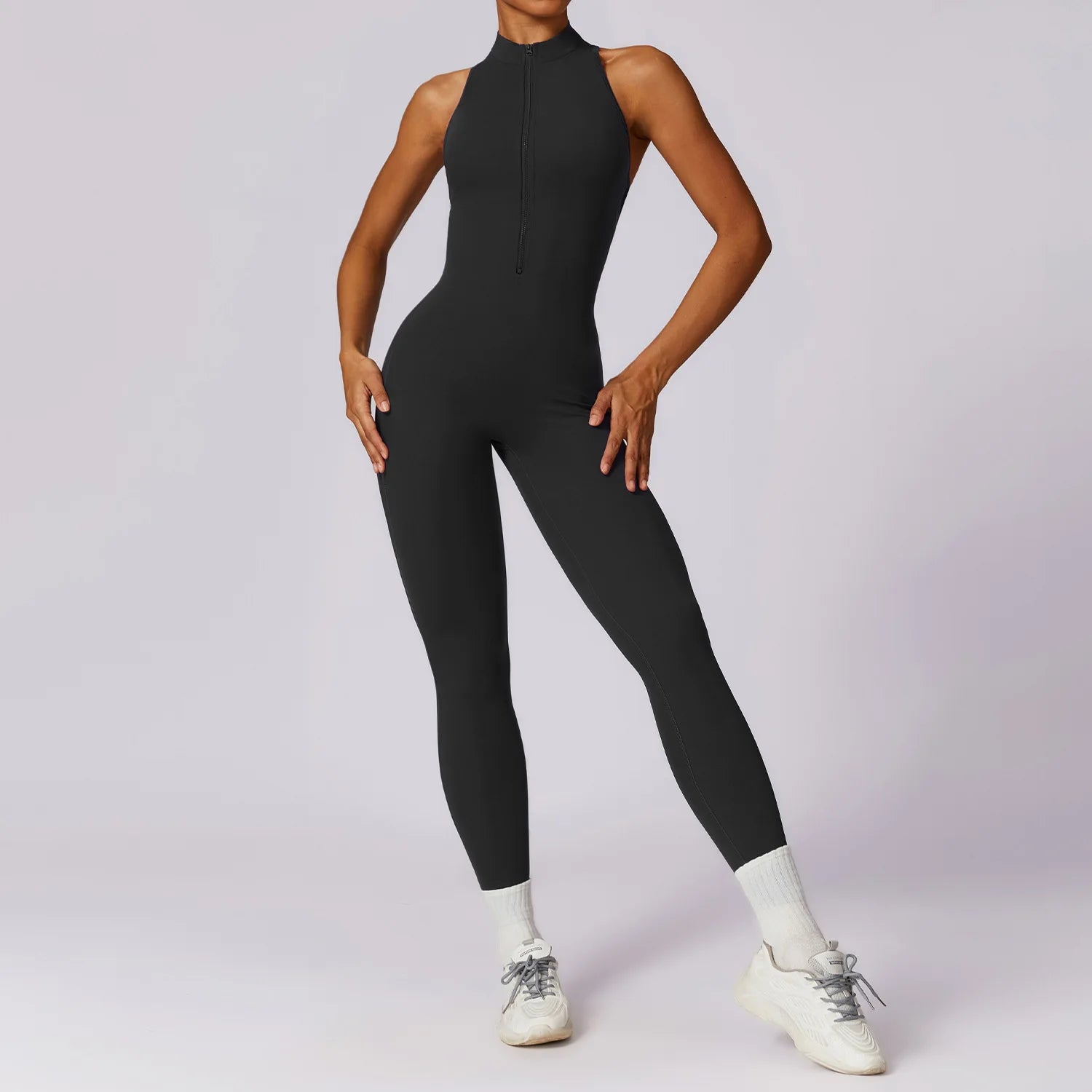 V-Back One-Piece Sports Jumpsuit ATHLEXES