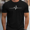 Graphic Cotton Casual Tee for Men ATHLEXES