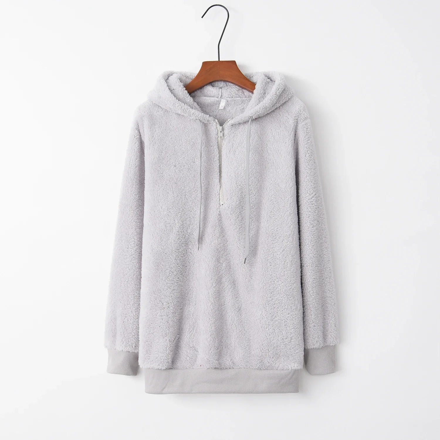Chic Monochrome Hooded Sweater for Women ATHLEXES