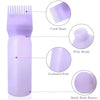 Silicone Scalp Massager & Hair Dye Applicator Set ATHLEXES