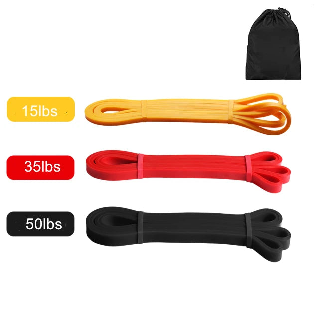 EliteFlex Latex Stretch Resistance Bands for Workouts ATHLEXES