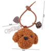 Charming Poodle Plush Keychain for Dog Lovers ATHLEXES