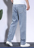 BreezeFit Menâ??s Lightweight Denim Straight Pants ATHLEXES