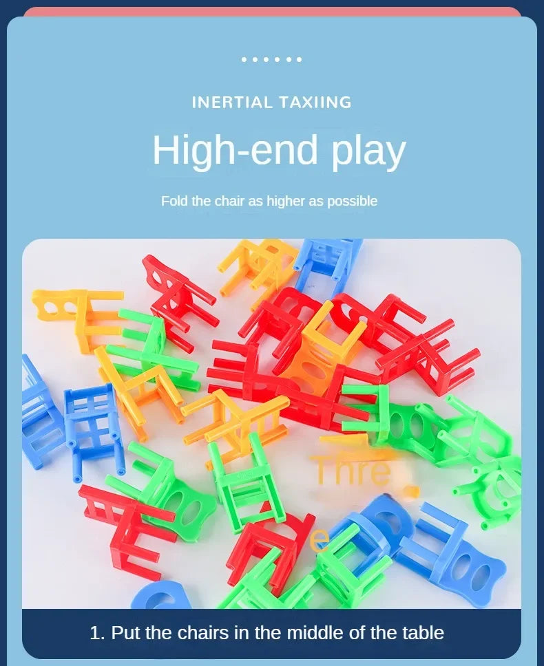 Childrenâ??s Mini Folding Chair Balancing Game ATHLEXES