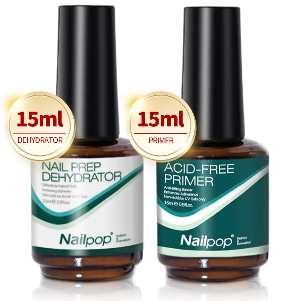 Nailpop Acid-Free Nail Prep & Dehydrator Set ATHLEXES