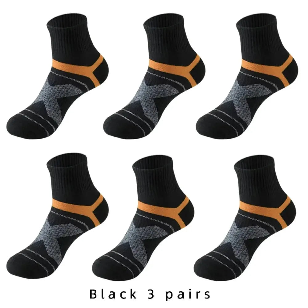 Trendy Cotton Sports Socks Set ATHLEXES