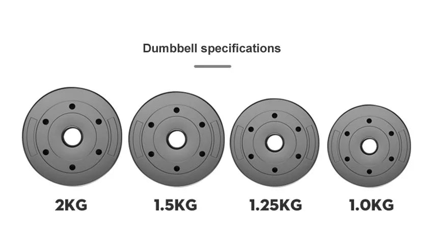 ForgeFit Adjustable Dumbbell With 40cm Connecting Rod Can Be Use As Barbell for Men Exercise Equipment Detachable ATHLEXES