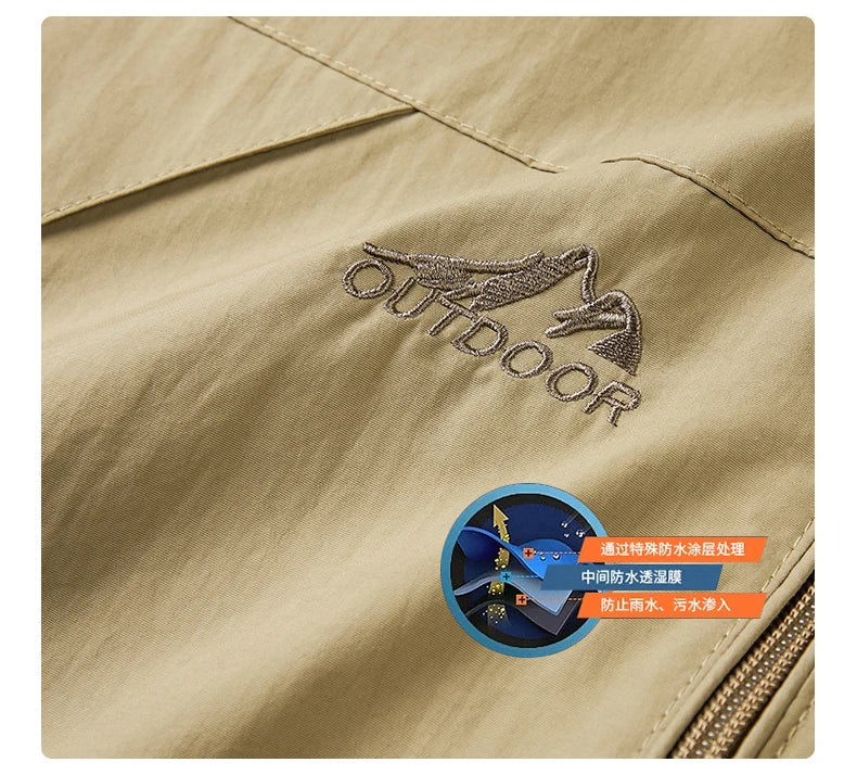 Outdoor Shield Waterproof Hiking Jacket ATHLEXES