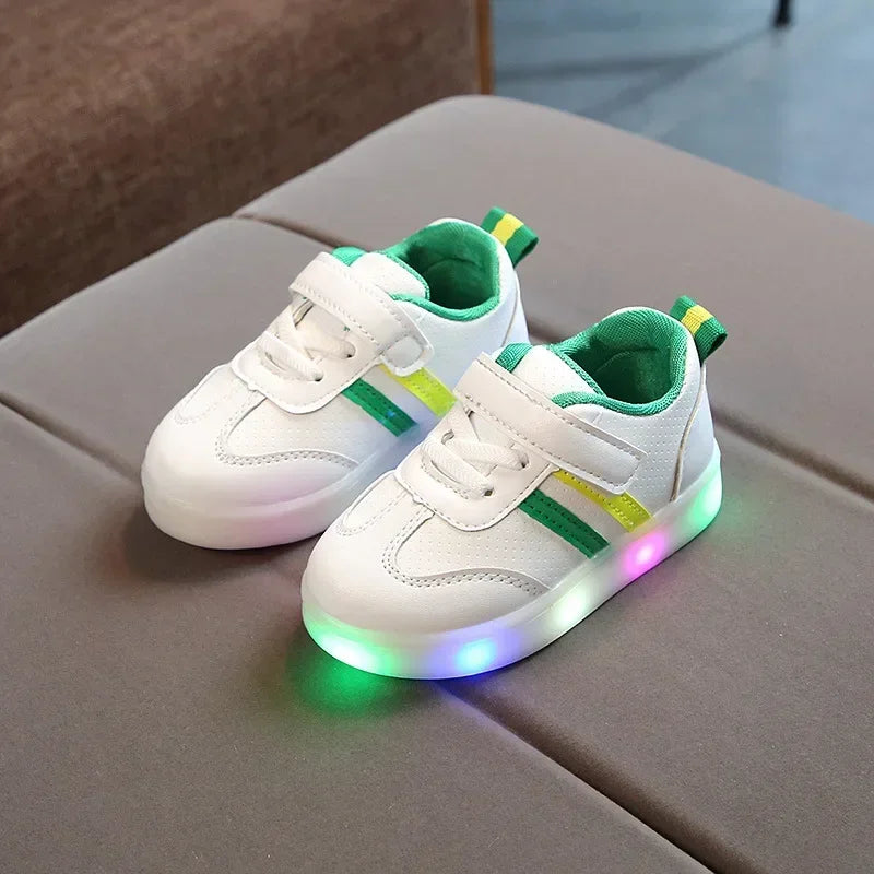Luminous Kids LED Sneakers for Boys and Girls ATHLEXES