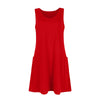Summer Breeze Plus Size Pocket T-Shirt Dress ATHLEXES
